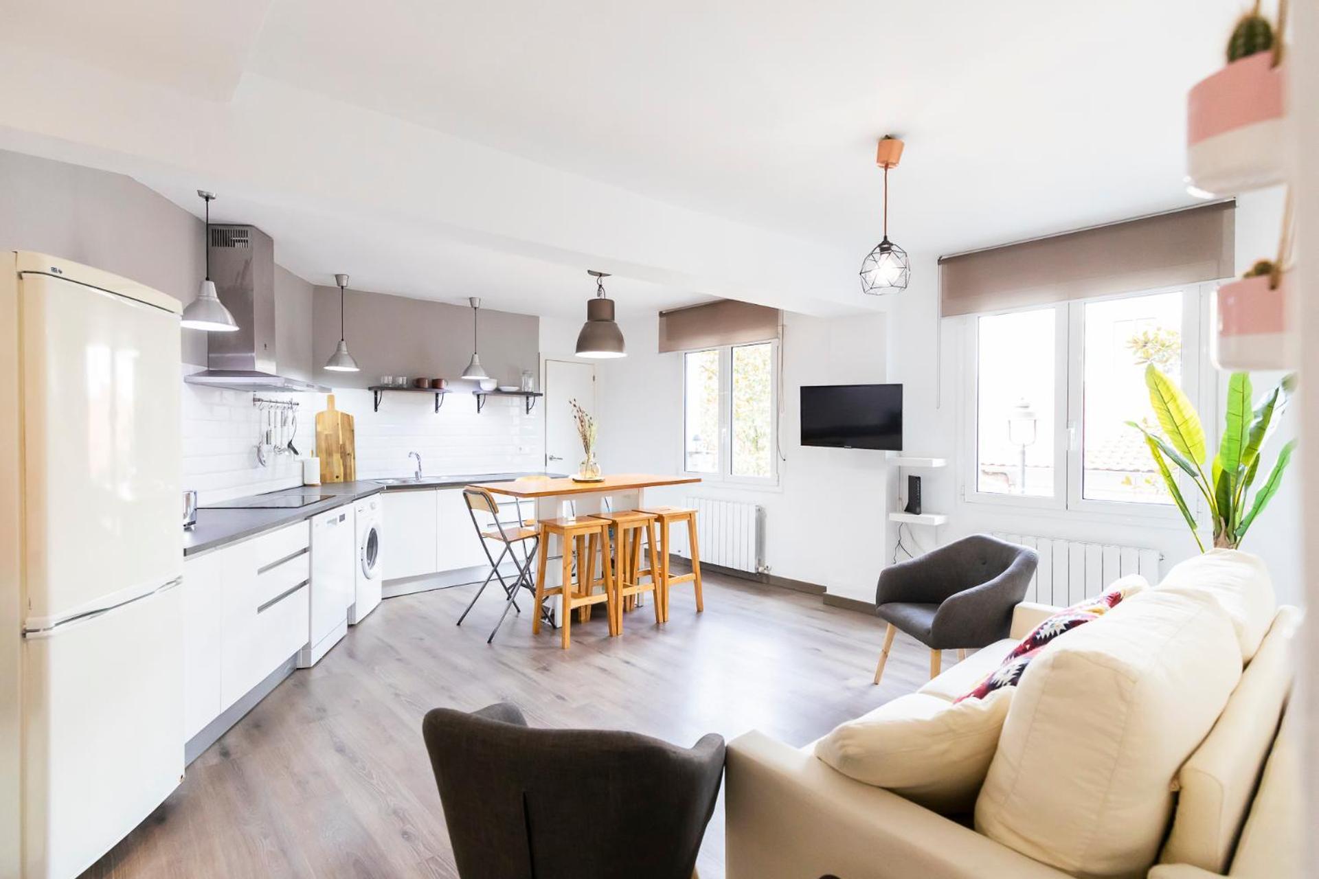 Akomodat En Apartamento Luminoso Junto Al Paseo De La Ria 毕尔巴鄂 外观 照片